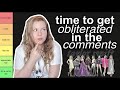 RANKING ALL OF TAYLOR SWIFT S SONGS MUSIC FROM EVERY ALBUM ON A TIER LIST Debut To Evermore