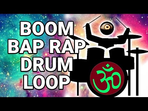 Free BOOM BAP RAP DRUM LOOP 100 bpm