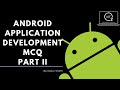 Online MCQ Preparation|Part 2| Android Application Development | BitOxygen Academy