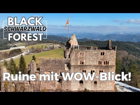Schwarzwald ✪ Wanderung zur Burg Hohengeroldseck. Weitblick und Geschichte.