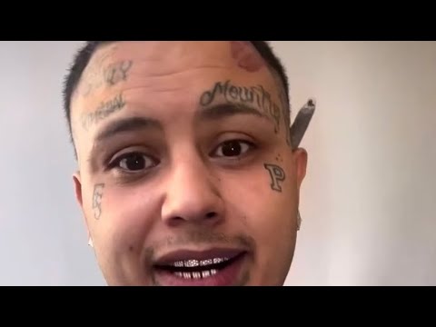 Sureño Rapper Swifty Blue Giving Rapper Vium A Tour Around His New House #swiftyblue #vium #viral