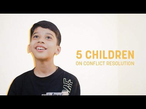 We Asked 5 Children How They Resolve Conflict! | IMW Youth Voices