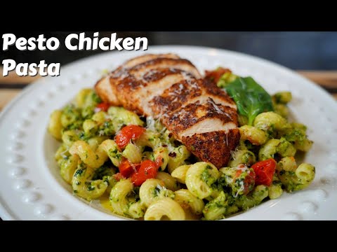 This Quick & Easy Chicken Pesto Pasta is Perfect For Dinner