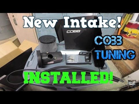 Cobb SF Intake Unboxing & Install - Subaru WRX