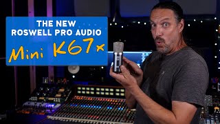 Video thumbnail for Roswell Pro Audio Mini K67x | Best Condenser Mic under $500 by Ultimate Studios, Inc