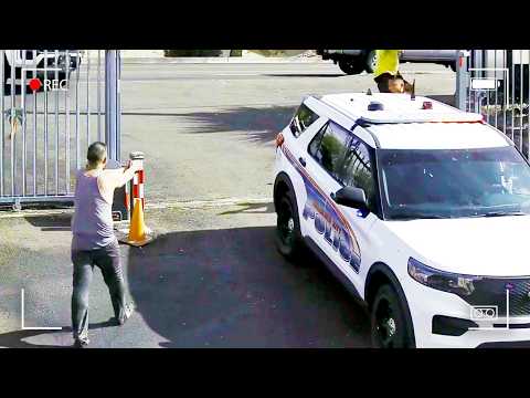 Gunman Opens Fire On Two Cops Point-Blank