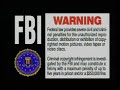 FBI Warning Screen MPI Home Video 2001