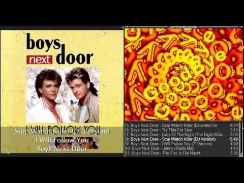 Boys Next Door - I Will Follow You (2007), (Full album, Euro disco).