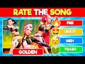 Rate The 50 Viral 2025 Songs FIRE TO TRASH