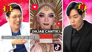 Download lagu Korean Plastic Surgery Doctor's Shocked Reaction to Indonesian TikTok Makeover 😍😍 | Reaction mp3