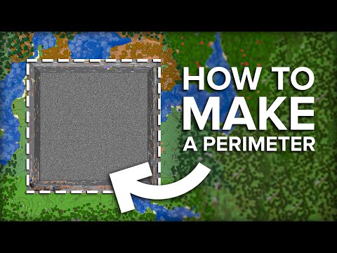 Shulkercraft - How To Make A Perimeter in 1.19 Minecraft Using TNT Quarry's