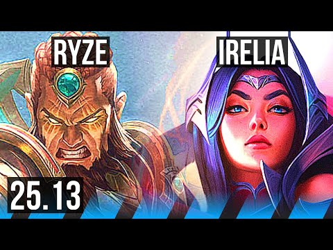 RYZE vs IRELIA (MID) | 74k DMG | EUW Grandmaster | 25.13