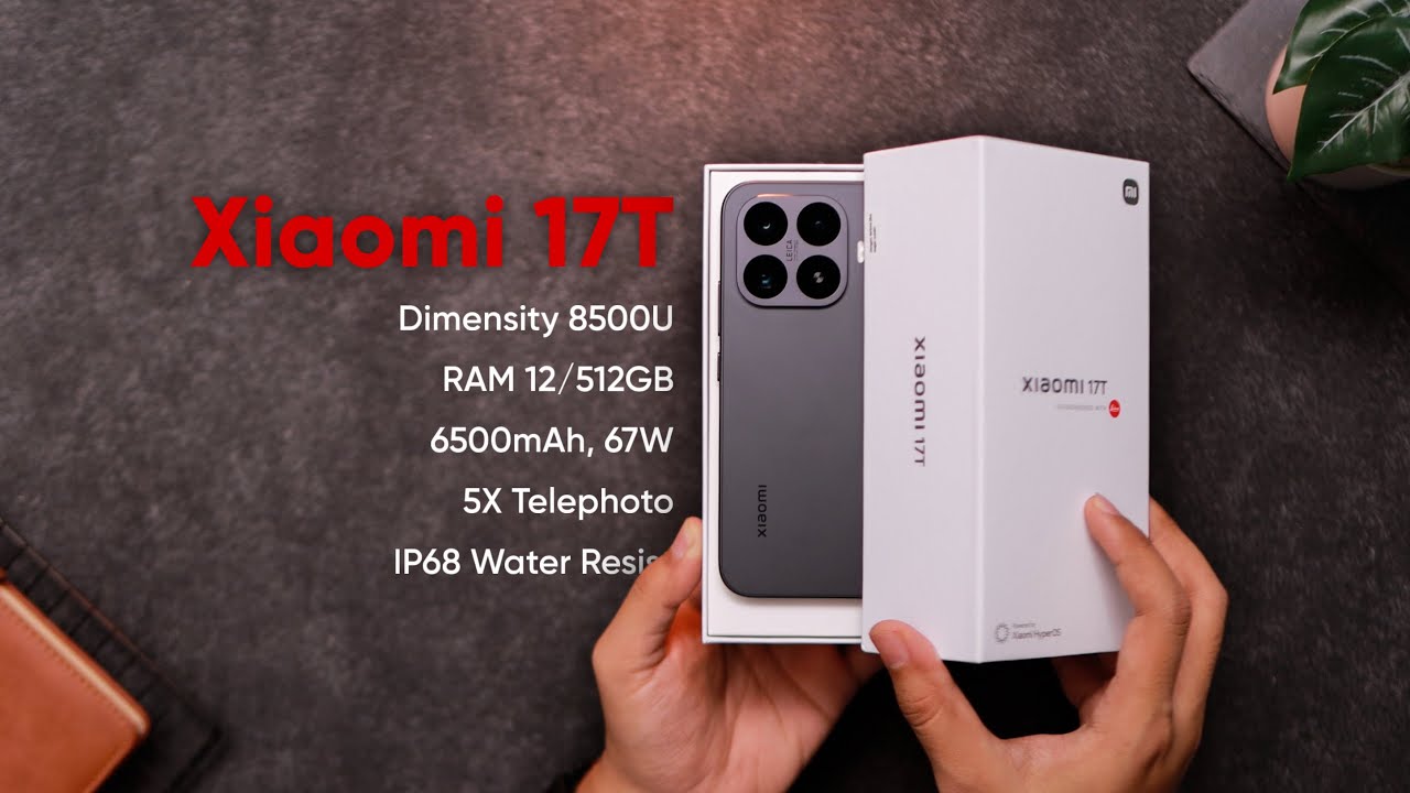 TIBA-TIBA ADA YANG BARU ??! Unboxing Xiaomi 17T + Tes Foto
