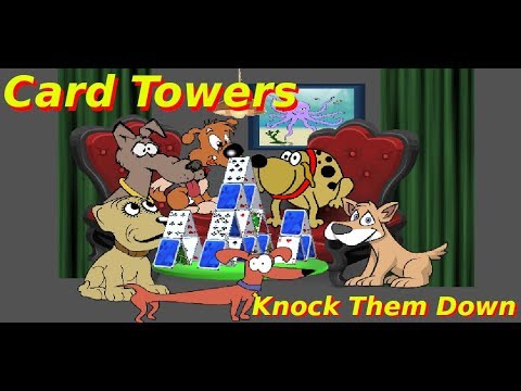 Card Towers, Knock Them Down! video thumbnail