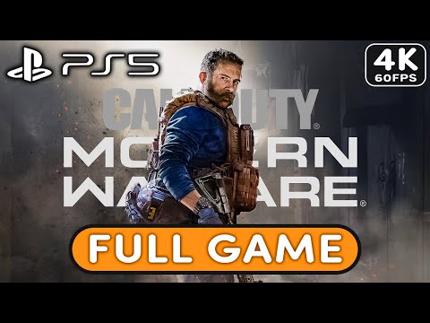 CALL OF DUTY MODERN WARFARE 2019 Gameplay Walkthrough FULL GAME [PS5 4K 60FPS]