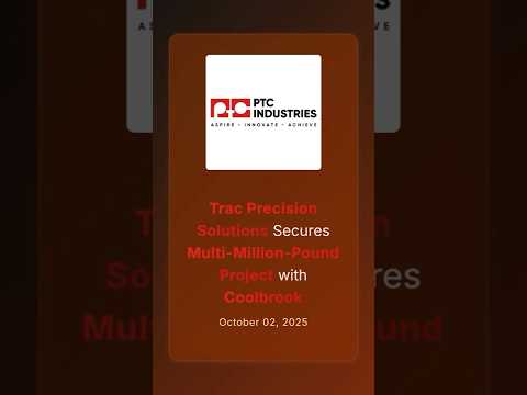 Trac Precision Solutions Secures Multi-Million-Pound Project with Coolbrook #financialnews