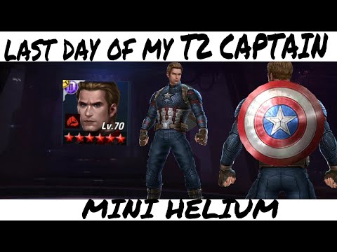Last day of my tier 2 captain America - mini helium