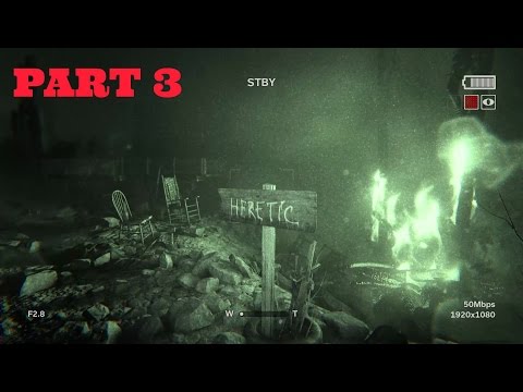OUTLAST 2 Walkthrough Gameplay Part 3 - Heretic (Outlast II)