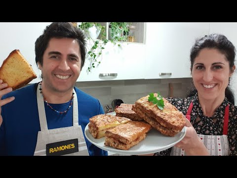Pane farcito fritto e al forno - Ricetta