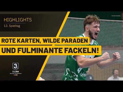 3. Liga: Fackeln am Fließband! - Die Highlights des 13. Spieltags | Sporteurope.TV Handball