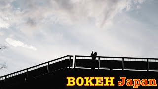 Download lagu Bokeh Japan Walk - An urban park surrounded by autumn leaves on Saturday afternoon mp3