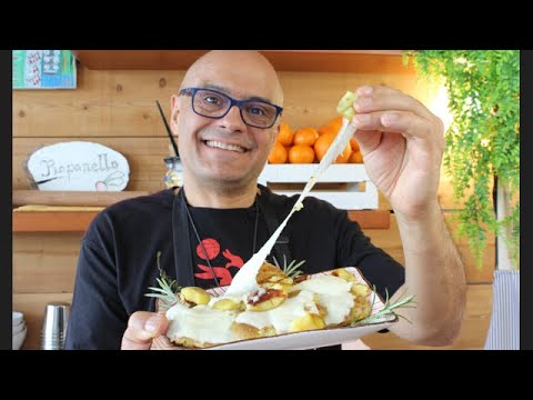 HAI LE PATATE ?? SENZA FORNO ricetta PATATE SCHIACCIATE AL FORMAGGIO solo 2 INGREDIENTI