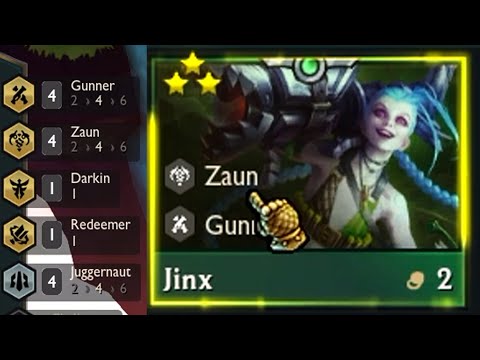 JINX INSANE 1V9 CARRY ⭐ ⭐⭐-  Teamfight Tactics