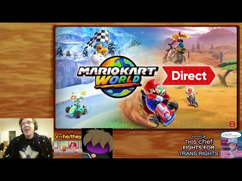 4/17/25 VOD - Just Chatting - Live Nutty Mario Kart World Direct Reaction with MSKirby and MissD