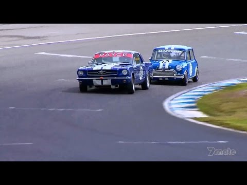 2014 Australian Muscle Car Masters - Mini vs Mustang
