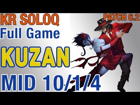 Jin Air Kuzan - Twisted Fate vs Quinn- S6 Kr LoL Ranked #8