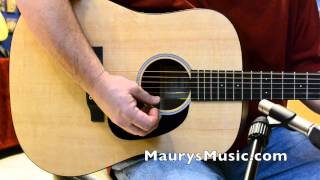 Video thumbnail for The Martin DRSGT at MaurysMusic.com by Maury's Music