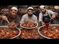 BEARING FOOD STREET ️ SIRI PAYE KING HUGE QUANTITY PAYE KARTARPURA INSANE STREET FOOD HUNIZA FOOD