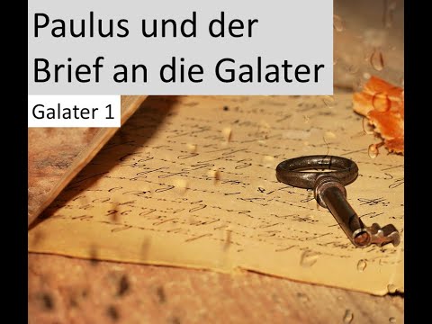 Galaterbrief Galater 1