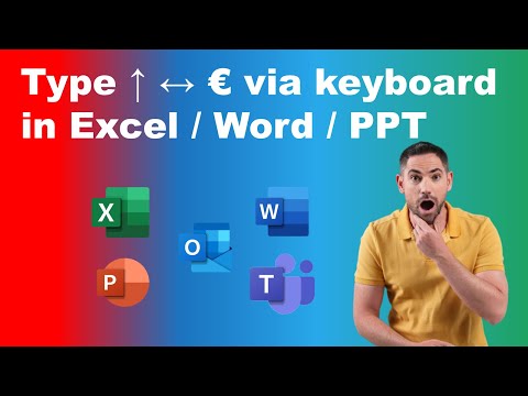 Office: Type arrows & € via keyboard Office: Type arrows & € via keyboard