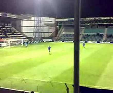 Warming up Koen van der Biezen FCDB (deel 2)