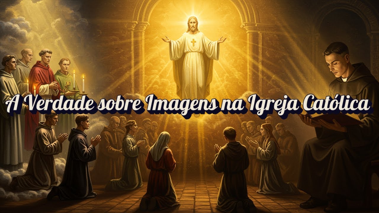 📖✨ A Verdade sobre Imagens na Igreja Católica – Católico NÃO é Idólatra!
