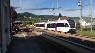 preview picture of video 'Local train at Embrach-Rorbas'
