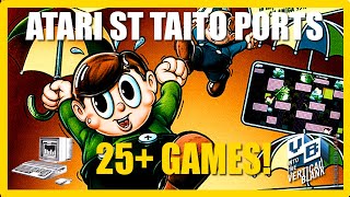 Atari ST Taito Arcade Port Mania! 25+ Massive Taito Arcade HITS