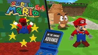 スーパーマリオ64のゲームボーイアドバンス版を作る非公式プロジェクト