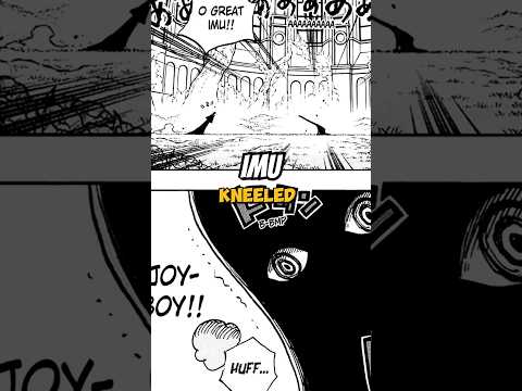 Why Imu Kneeled After release Of Joyboy's Haki... #shorts #anime #explained #onepiece