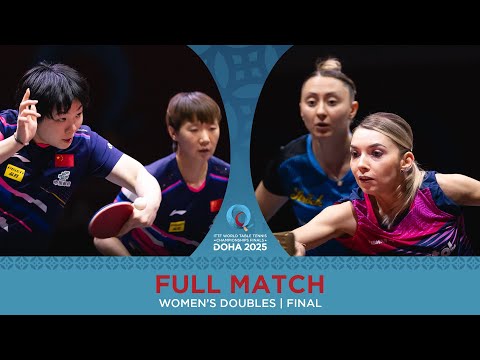 FULL MATCH | Wang/Kuai vs Polcanova/Szocs | WD FINAL | #ITTFWorlds2025