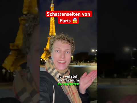 Die Schattenseiten von Paris #paris #städtetrip #reisen