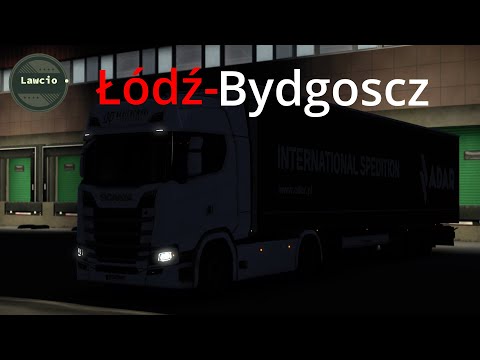 ETS2 1.42 PROMODS+Poland Rebiulding Scania S450 Nasierowski Łódź-Bydgoszcz