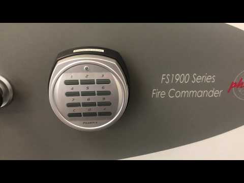 Phoenix Safe Phoenix Seifas Phoenix Seifas Compact Home Office Seifas depozitas (SS0721EP) video