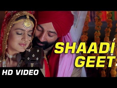 Poster traditional shaadi geet