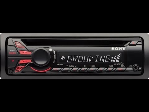 Sony CDX-GT270MP Camper stereo review