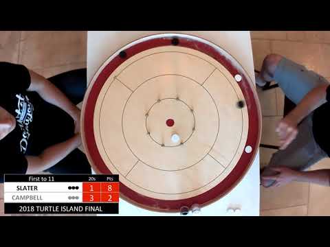 Crokinole 2018 New York Final - Slater v Campbell