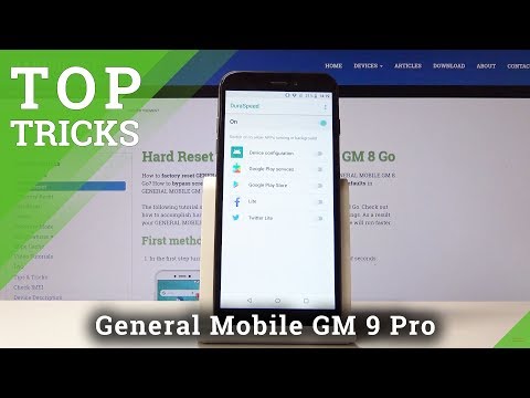 TOP TRICKS GENERAL MOBILE GM 8 - Hidden Options / Super Features