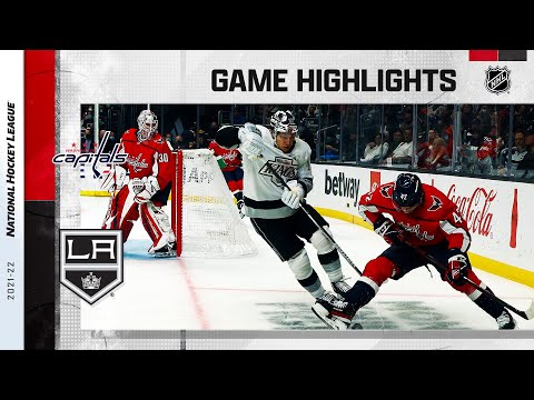 Capitals @ Kings 11/17/21 | NHL Highlights