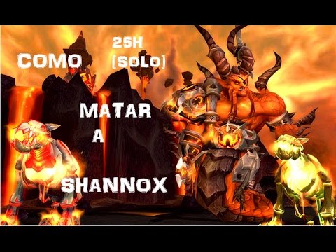 GUIA DE COMO MATAR A SHANNOX 25H [SOLO]